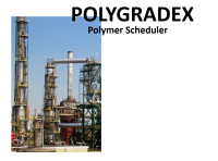 PolyGradeX Polymer Production Scheduling and Grade Transition Optimization Dashboard